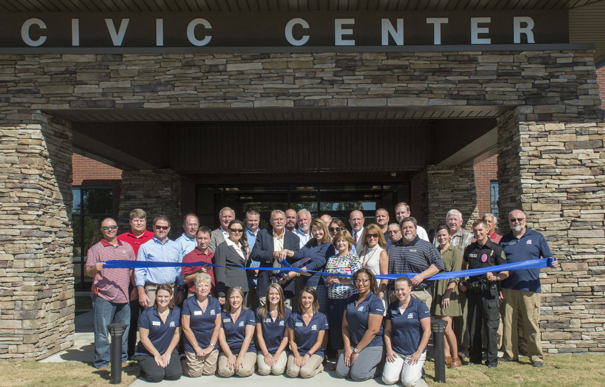 New Moody Civic Center ribbon-cutting & open house this past weekend